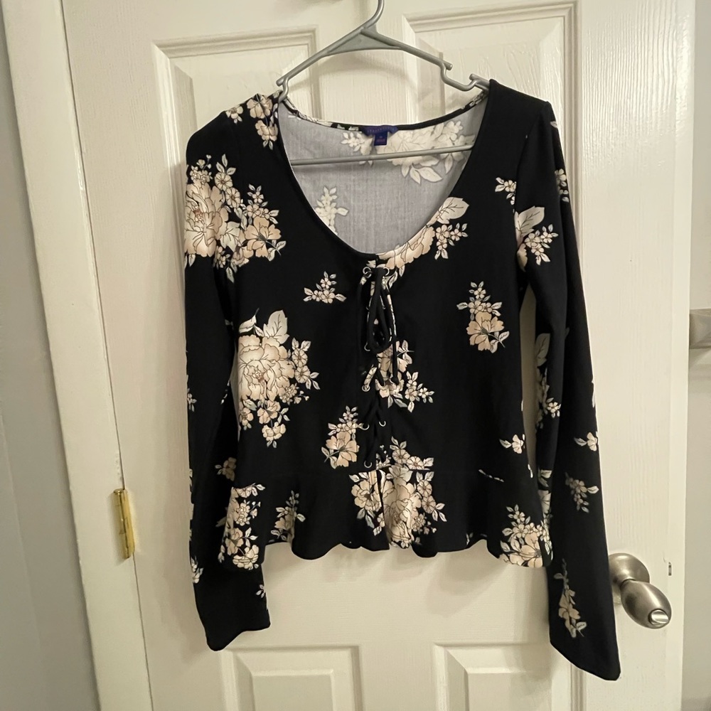 Unique print & Corset Style front (Medium)